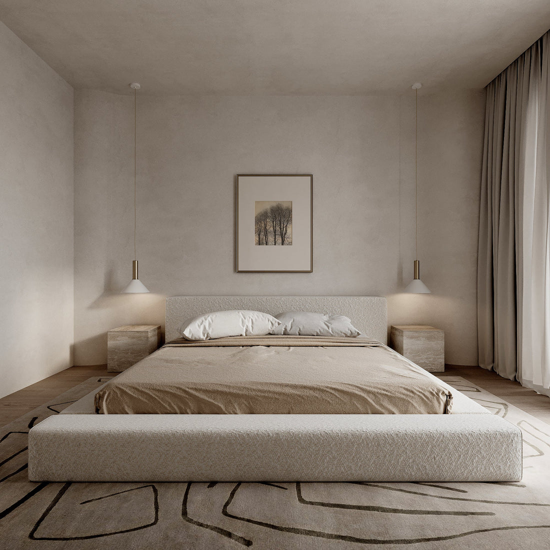 How the Best Cloud Bed Frames Transform Modern Bedroom Interiors