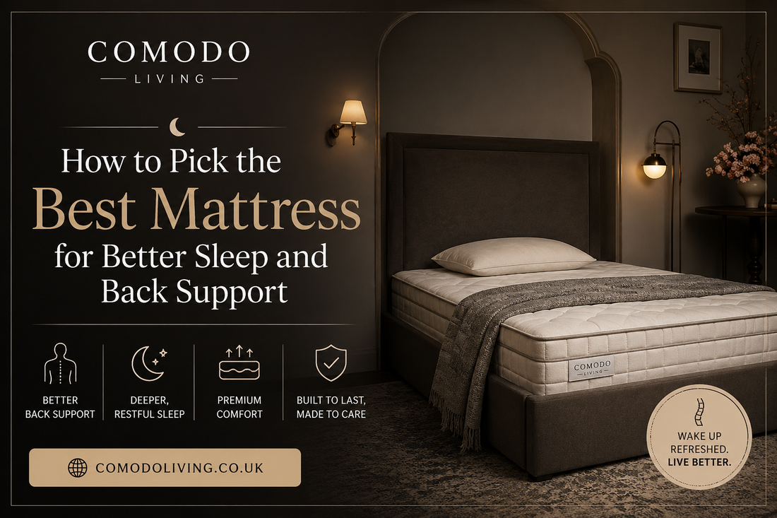 How to Pick the Best Mattress for Better Sleep and Back Support