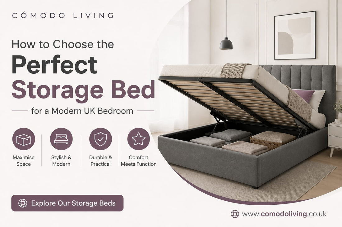 How to Choose the Perfect Storage Bed for a Modern UK Bedroom
