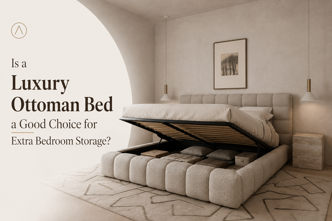 luxury ottoman bed
