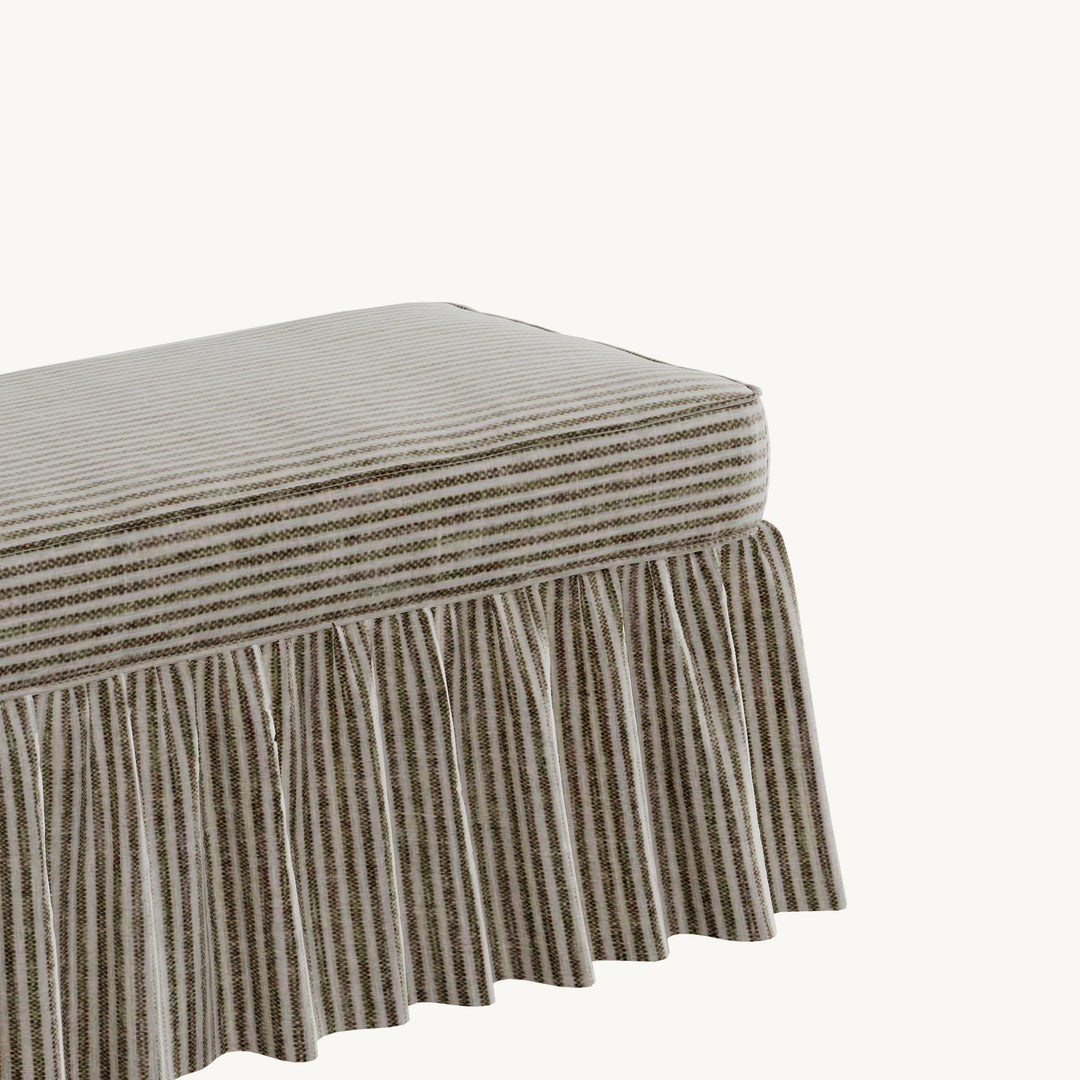 Frilled Footstool
